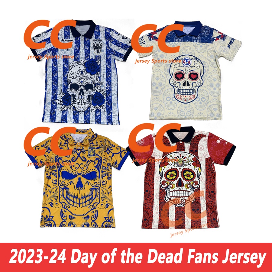 Club America Day of the Dead Soccer Jersey 2023/24