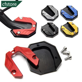 CFSTORE Anti-Derrapante Universal Scooter Motocicleta Kickstand Extensor De Pés Base Ampliada D5S6