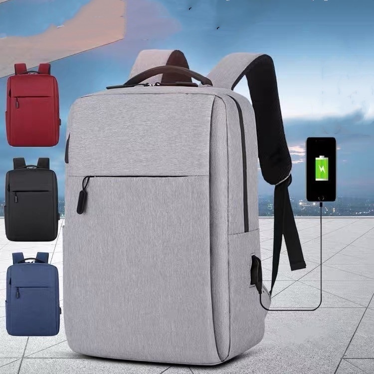 Mochila Masculina Escolar Para Notebook 15.6 Impermeável Com USB