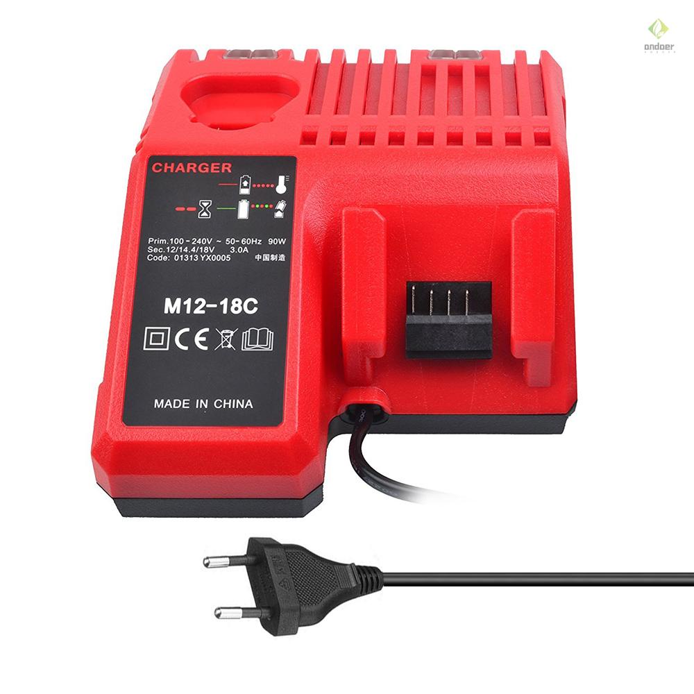 Replacement for Black & Decker 14.4V-20V Battery Charger Lithium-Ion RED B3