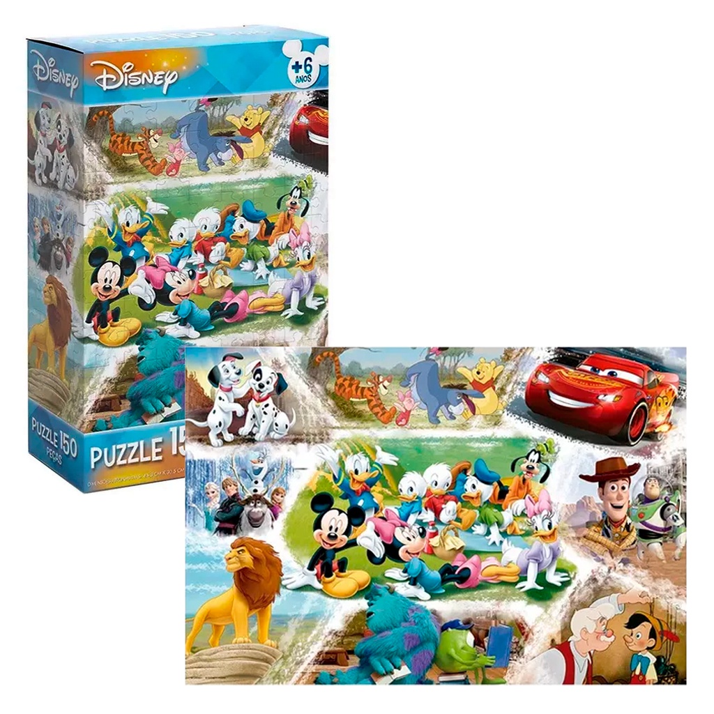 Quebra-Cabeça Metalizado - Disney Encanto - 100 Peças - Toyster -  superlegalbrinquedos