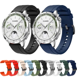 Pulseira De Relógio De Silicone De 22mm Para Huawei Watch GT4 46mm , Inteligente GT 2 2e Pro GT3 46mm