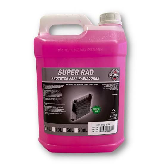 Aditivo para Radiador Rosa Organico Gitanes Anticorrosivo Antioxidante para Radiadores