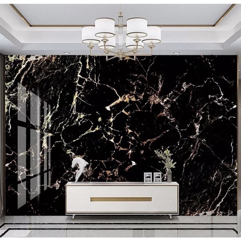 Papel De Parede Adesivo preto Amarelo Brilhante Lavável 5 METROS X 45CM Renove Seu Moveis Bancada Ambiente Cozinha