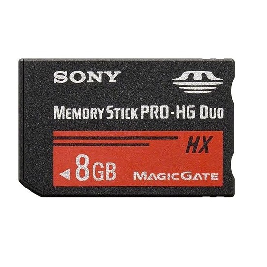 Memory Stick PRO - HG Duo 8GB MagicGate MS-HX8B/TQ3 | Shopee Brasil