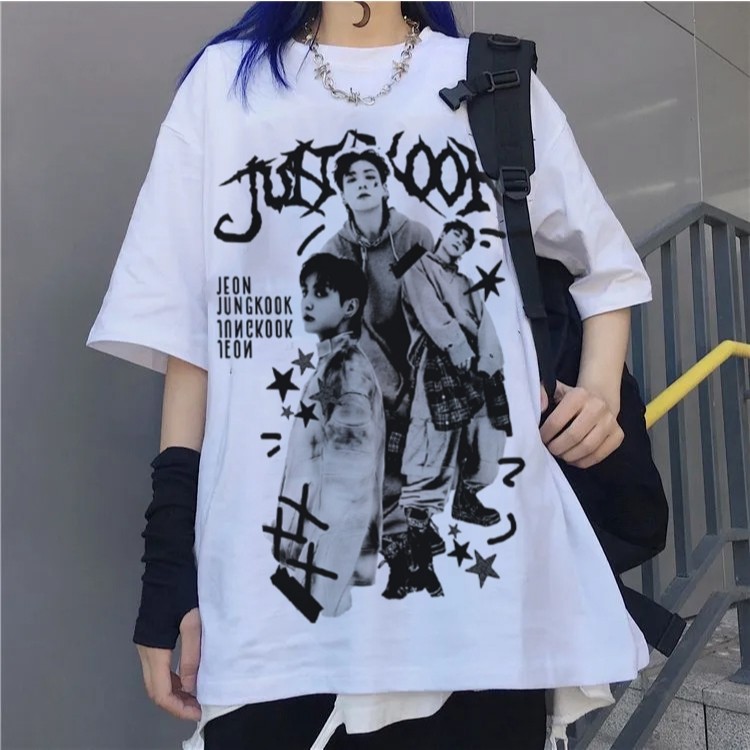 Camiseta Branca Bts Jeon Jung-kook Seven Jungkook Kpop | Shopee Brasil