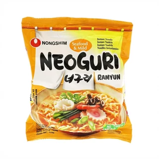 Macarrão Instantâneo Miojo Lámen Coreano Frutos do Mar Seafood & Mild Nongshim 120g