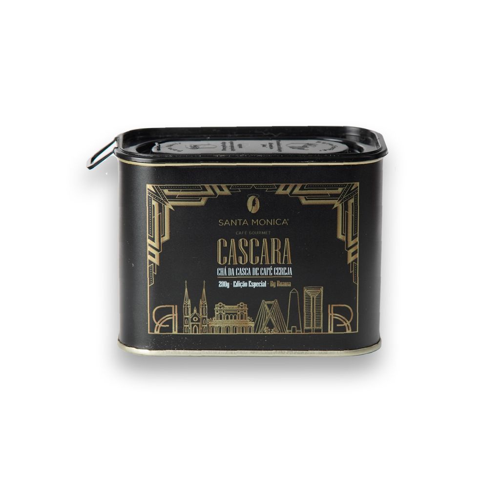 Chá da Casca de Café Cereja Gourmet 200g - Santa Monica