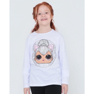 Blusa Infantil LOL Surprise Branca