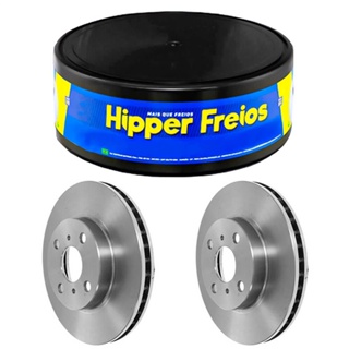 Par Disco Freio Polo Virtus Dianteiro Ventilado Hf81b