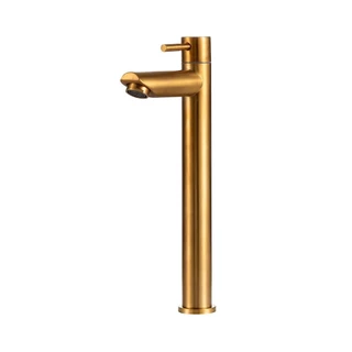 Torneira Para Banheiro Alta Amazonas Pingoo - Dourado