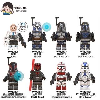 Star Wars Building Block Doll Bocathan Death Weather Dasmore Building Block Minifigure Collection Ornamentos mini modelo Brinquedos Infantis