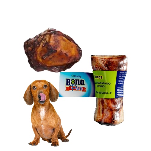 KIT MORDEDOR P CÃES ROTULA E OSSO TUBINHO PARA PET CACHORRO