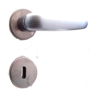 Fechadura interna de aço zamac Polo Verona 55mm cromado escovado Arouca