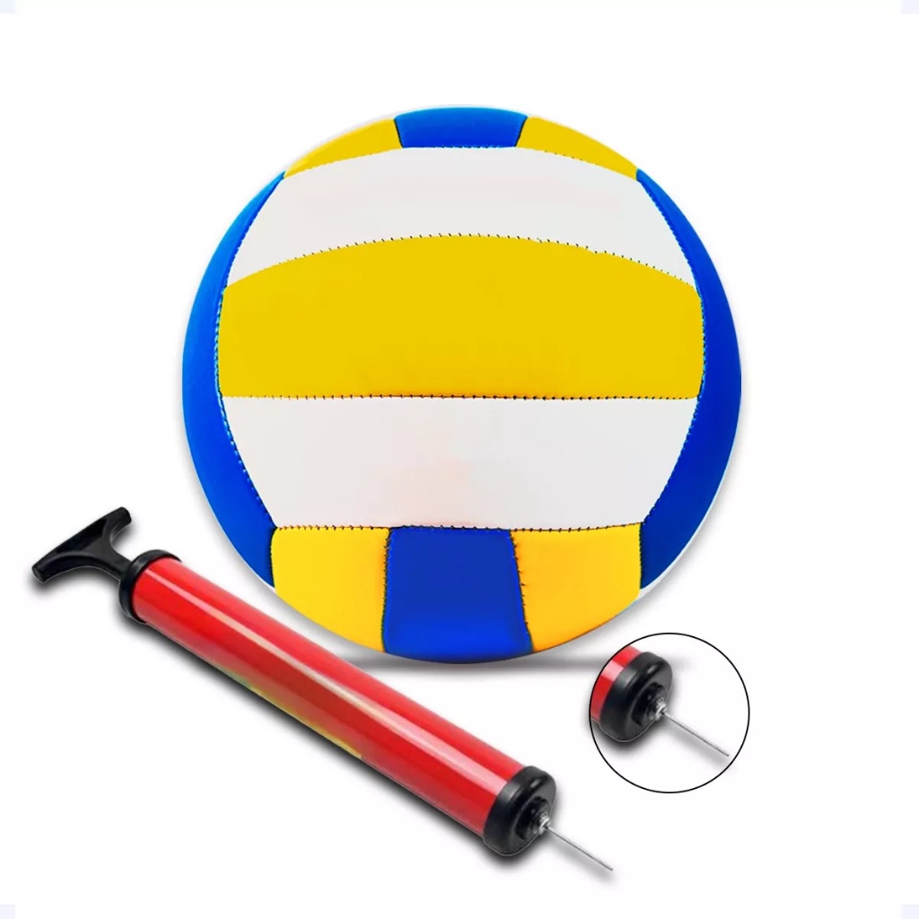 Bola De Vôlei Quadra Praia Tamanho Profissional com Bomba