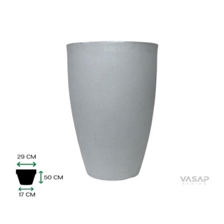 Vaso Vietnamita 50 Cinza Claro