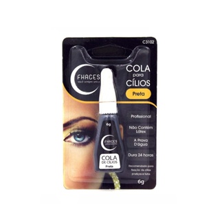 Cola Para Cílios Fhaces Preta