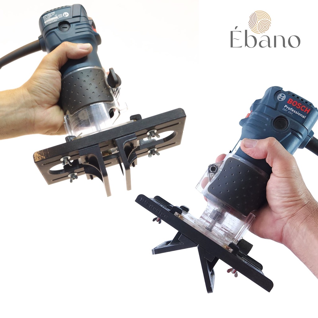 Jig 4 em 1 para tupia laminadora - Funções inéditas