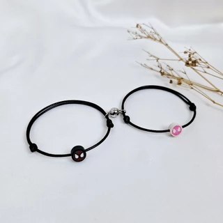 Pulseira Pronta Casal Homem-Aranha Miles Morales Gwen Tali Hitam Impermeável