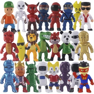 Stumble Guys Bonecos Do Jogo Kit 24 Personagens