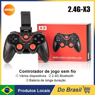 X3 Controlador de Jogo Sem fio Gamepad sem fio Bluetooth 3.0 Controle para PC Telefone Switch PS3 PS4 Tablet TV VR iOS Andriod