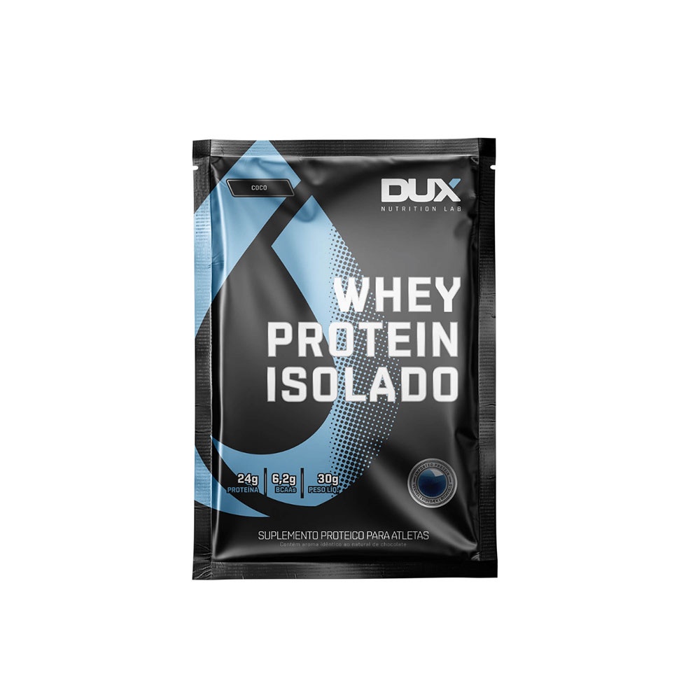 WHEY PROTEIN ISOLADO SACHE 24G DUX NUTRITION