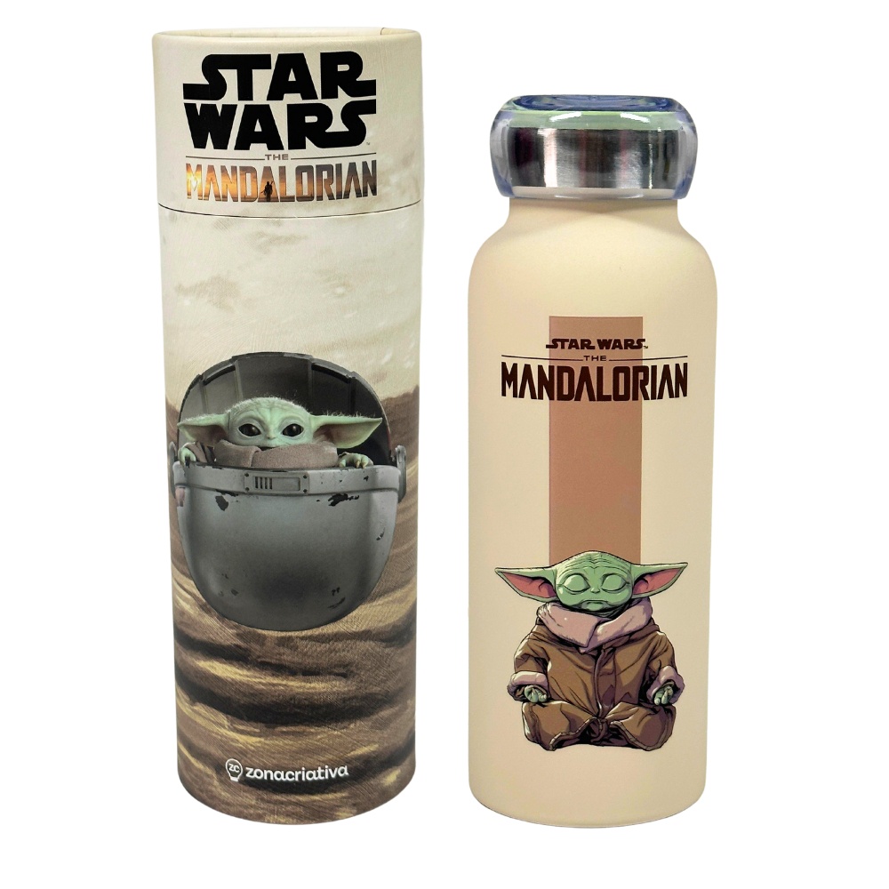 Garrafa Térmica Inox Bubble 500ML STAR WARS BABY YODA - ZC | Shopee Brasil