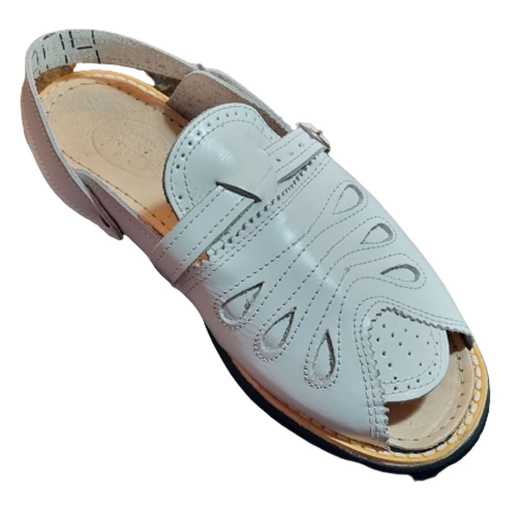 Sandália Xô Boi Couro Branco