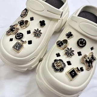Sapato Fivela/Jibbitz/Pin Cristal Set Para Sandálias Plataforma Acessórios