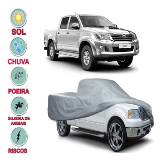 Capa cobrir carro Hillux 100% Impermeável Proteção Total Bezzter