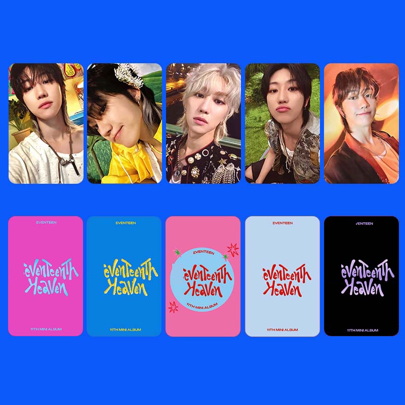 K-POP seventeen カード セット 5-13pcs/set SEVENTEEN COMEBACK 11o Mini Álbum HEAVEN Photocards
