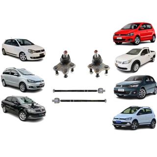 Kit Suspensão Polo Gol Space Fox Up Voyage Axial Pivô Termi