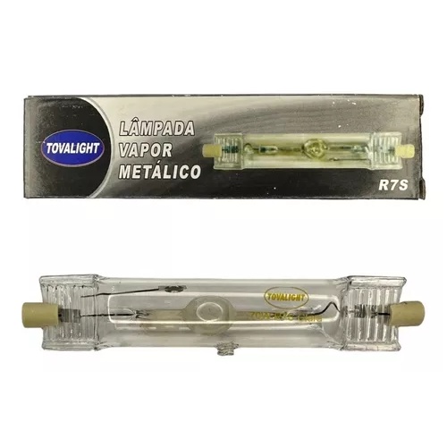 Lâmpada Metalica 70w R7s Branco Clara 5000k