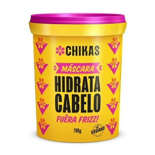 Máscara Hidrata Cabelo Chikas 700g Hidratação Potente 2 Minutos