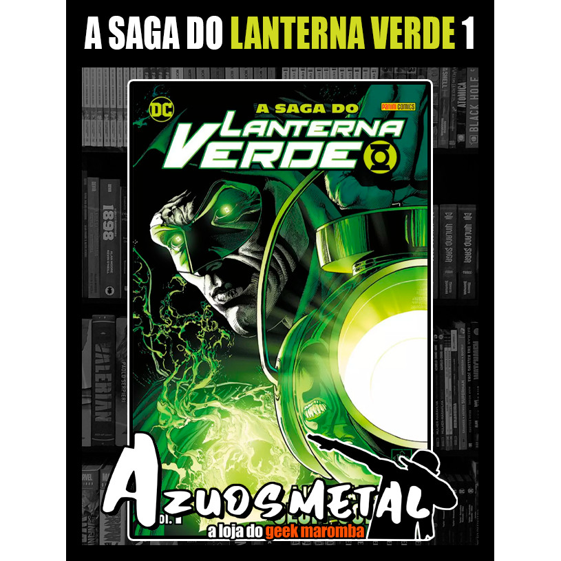 A Saga do Lanterna Verde - Vol. 1 [HQ: Panini] | Shopee Brasil