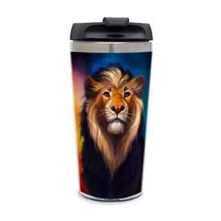 Copo Termico Personalizado Inox Leão Diario 450 ml