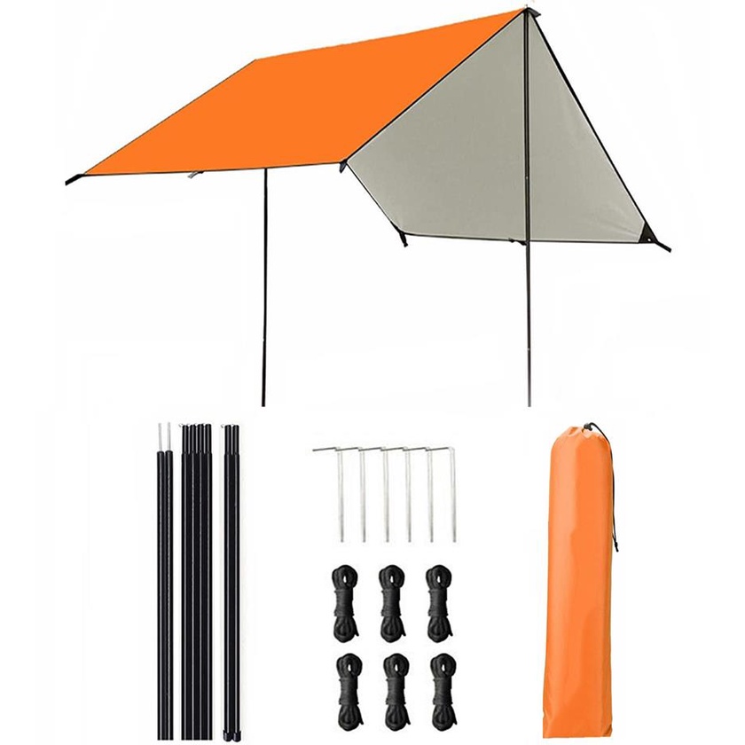 Pareti Gazebo 3x3 ABCCANOPY Pannello Laterale Per Gazebo A Gamba Drta Da 2,5 X 2,5 M Copertura Gazebo 3x3m - 6
