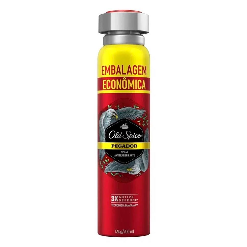 Desodorante Aerosol Old Spice Pegador 200ml