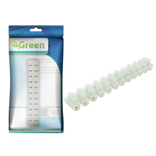 10 Peças - Conector Barra Sindal 12 Posições 10mm - 10 amp