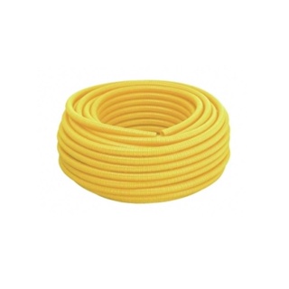Conduíte corrugado PVC 20mm 25 metros Tigreflex amarelo Tigre