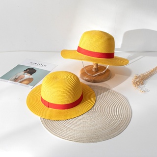 Cosplay Anime One Piece Luffy adulto Chapéu De Palha