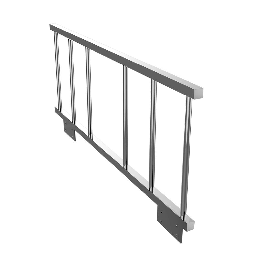 Grade Para Beliche Ou Cama Em Aco Cromado - Flape | Shopee Brasil