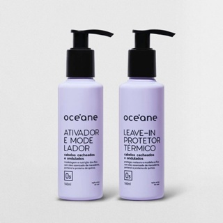 Kit Leave-In Protetor Térmico + Ativador e Modelador de Cachos (2 Produtos)