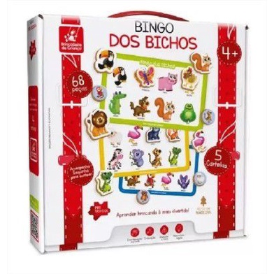 Jogo Bingo Infantil Animais da Fazenda - Hasbro F1401
