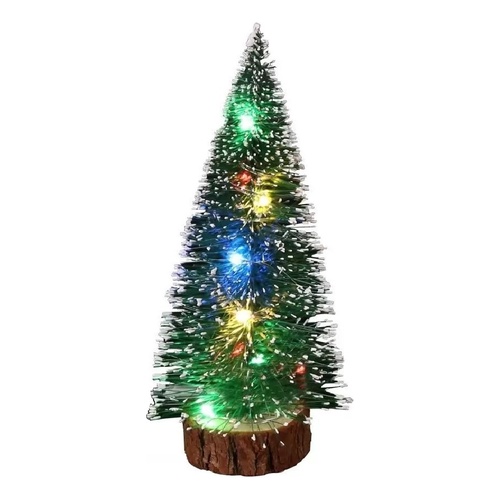 Mini Árvore de Natal Pinheiro Com LED Colorido Brilhante