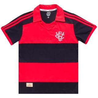 Camisa EC Vitória Retrô 1990 Juvenil Infantil Unissex