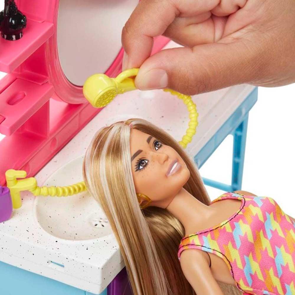 Boneca Barbie Fashion Totally Hair Salão de Beleza Mattel