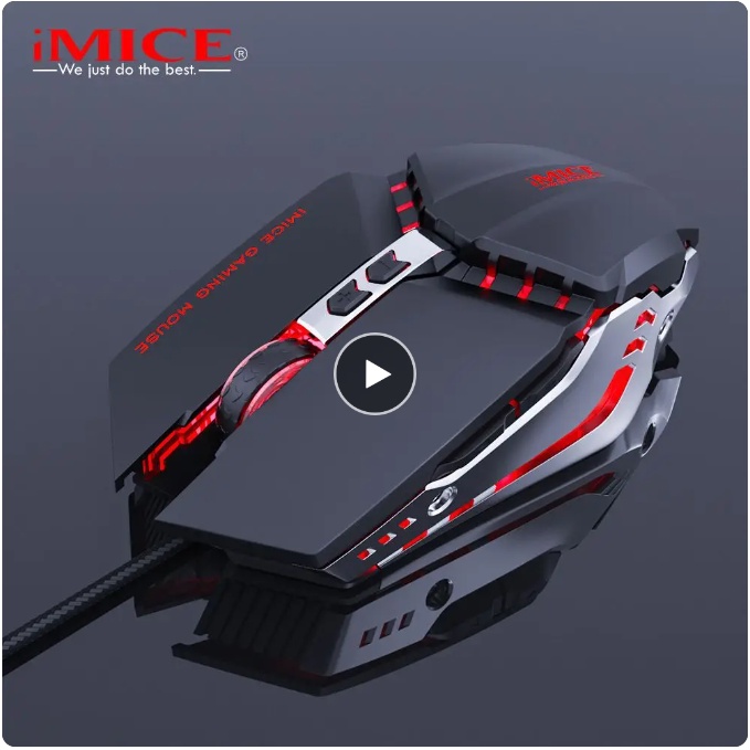 Mouse Gamer iMICE Original - Material de Alto Qualidade - Modelos