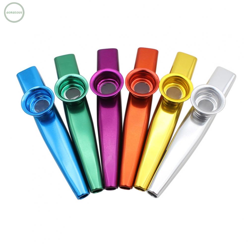 Kazoo Instrumento Sopro Efeito Blues Jazz Metal Varias Cores
