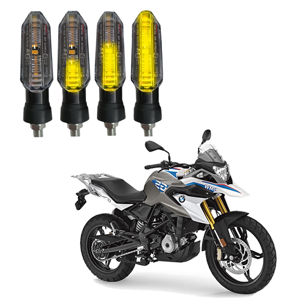 Kit Seta para Moto BMW G 310 GS Pisca Led Sequencial P53S 12V Esportivo ...